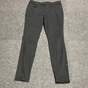 Athleta Flex Skinny Black Womens jeans size 14 T Tall Long